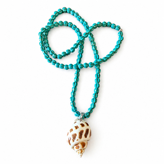 Babylonia Shell Long Necklace
