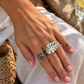 Autumn Leaf Ring