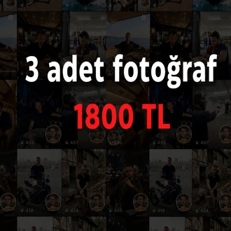Fotoğraf hizmeti 3 adet fotoğraf
