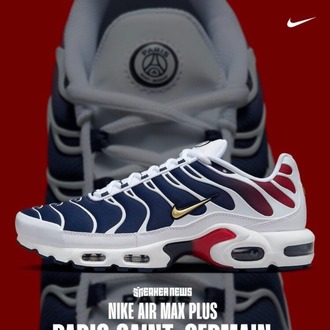 Paris Saint-Germain Rides The Nike Air Max Plus Wave