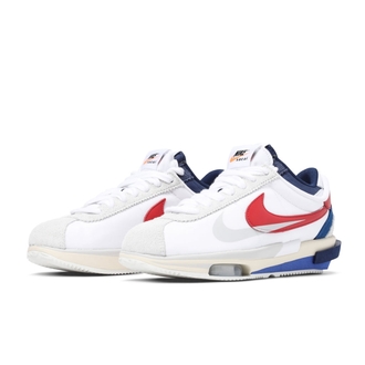 Nike x sacai Zoom Cortez “White University Red”