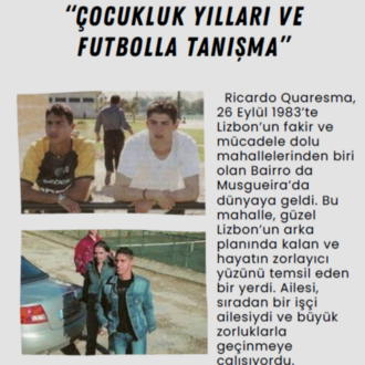 TRIVELA'NIN EFENDİSİ: RICARDO QUARESMA'NIN UNUTULMAZ HİKAYESİ