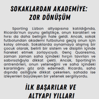 TRIVELA'NIN EFENDİSİ: RICARDO QUARESMA'NIN UNUTULMAZ HİKAYESİ