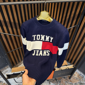 TOMMY TRİKO SWEATSHİRT (LACİVERT)