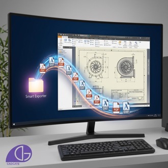 Smart Exporter: Automated PDF & DXF Export System