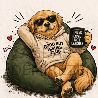 Pet Humor (Relationships) – Poster / T-shirt / Mug Design  – 2500 x 3500 PNG 300 DPI