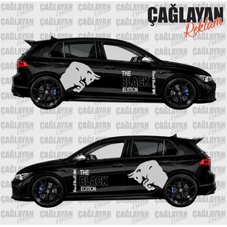 RedBull Black Editon Sticker Set