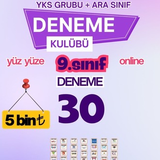 9.SINIF DENEME KULÜBÜ