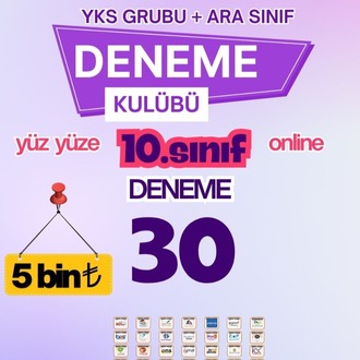 10.SINIF DENEME KULÜBÜ