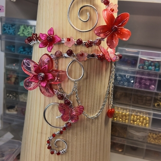 Red Velvet Armcuff