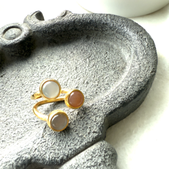 Moon Trinity Ring