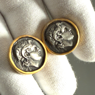 Alexander the Great Cufflinks
