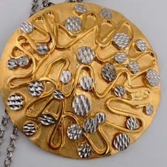 Shield of Time Necklace