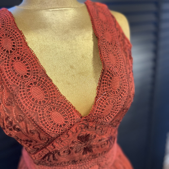 İthal %100 Rayon İpeksi Elbise