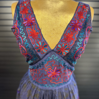 İthal %100 Rayon İpeksi Elbise