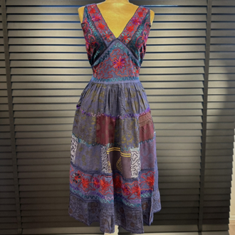 İthal %100 Rayon İpeksi Elbise