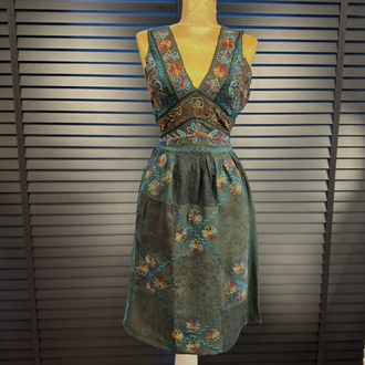 İthal %100 Rayon İpeksi Elbise
