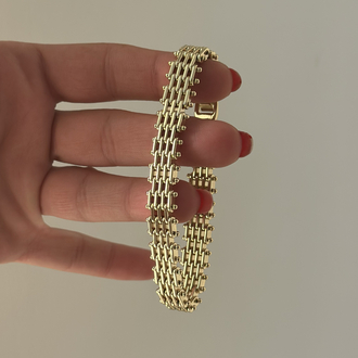 Xuping 14k bress bileklik