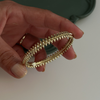 Xuping 14k 57mm tolise kelepçe 