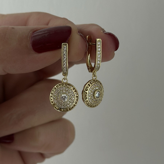 Xuping 14k marka model küpe