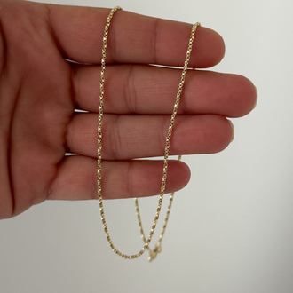 Xuping 14k jona zincir 50cm