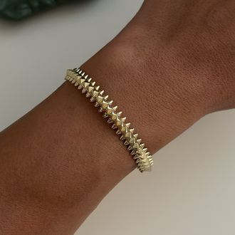 Xuping 14k 57mm tolise kelepçe 