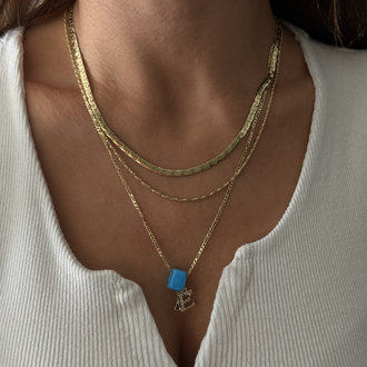 Xuping 14k ronilla zincir