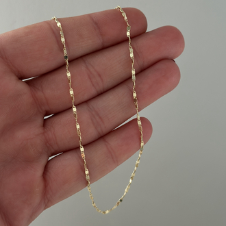 Xuping 14k mini pul zincir
