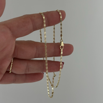 Xuping 14k se model zincir 45cm