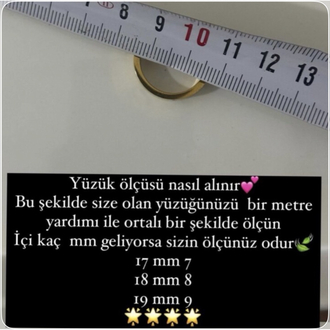 Xuping 14k mini taşlı çıtır yüzük 
