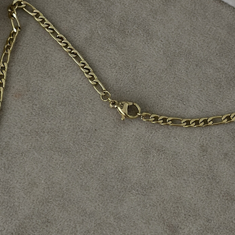 Xuping 14k 50cm 3mm figora zincir 