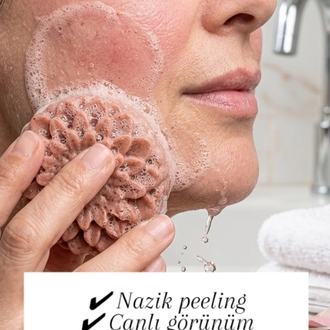 Pembe kil & tatlı badem yağli peeling sabunu 