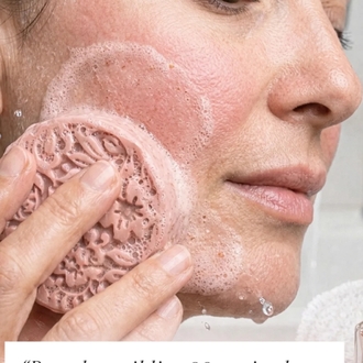 Pembe kil & tatlı badem yağli peeling sabunu 