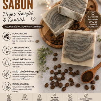 Kahveli Cilt bakım Sabunu