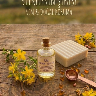 Kantaron yağli doğal sabun 