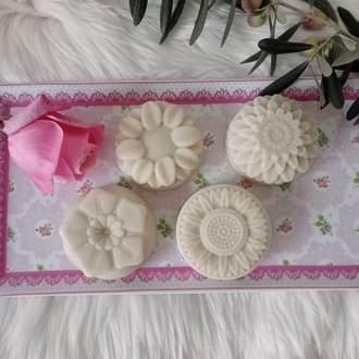 Gül suyu ve gül yağli doğal sabun 