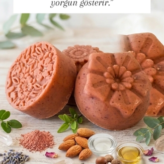 Pembe kil & tatlı badem yağli peeling sabunu 