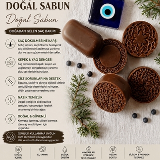 Ardıç katranlı doğal sabun