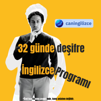 32 Günde İngilizceyi Deşifre Et - Özel Hazırlanmış 32 Günlük Program (Caningilizce)