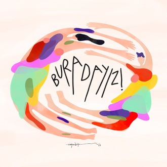 ‘Buradayız!’ Fineart Poster