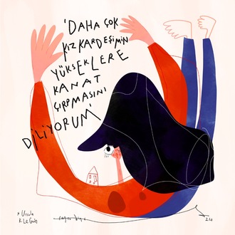 ‘Kızkardeşlerim İçin Diliyorum.’ Poster