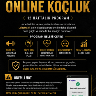 Kişiye Özel Online Koçluk (12Hafta)