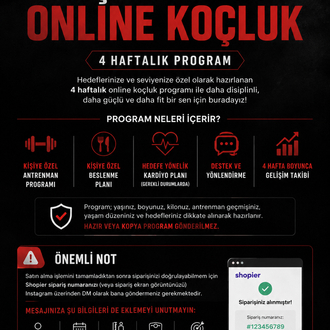 Kişiye Özel Online Koçluk (4Hafta)