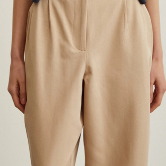 KALLY BİLEKTE CAMEL PANTOLON