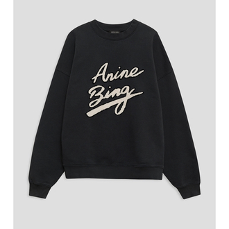 ANİNE BİNG LOGOLU SWEATSHİRT(Siyah)