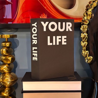Dekoratif Kitap Kutu - Your Life