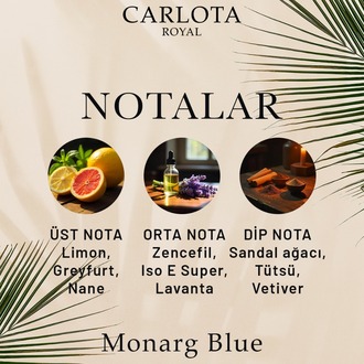 Monarg Blue Erkek Parfüm 50 ML