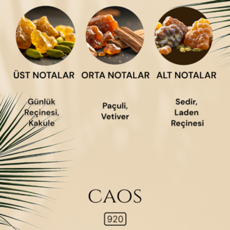 CAOS Erkek Parfüm 50 ML