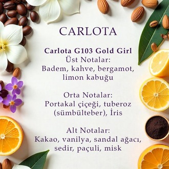 Carlota Gold Girl Kadın Parfüm 50 ML