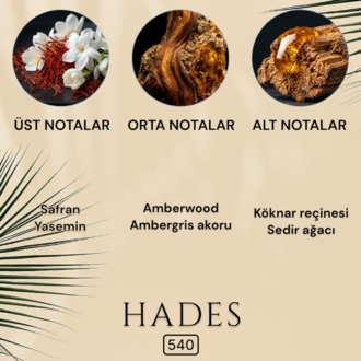 HADES Erkek Parfüm 50 ML